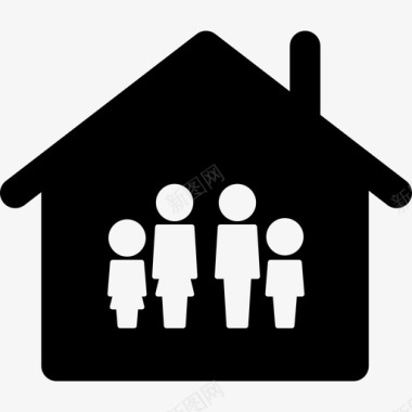 家庭家人家庭偶像图标图标