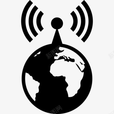 传输技术全球传输技术电话图标图标