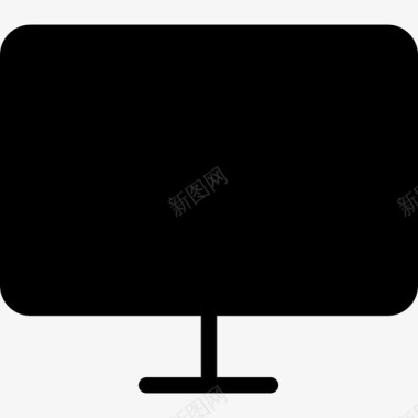 平板显示器技术ios7黑色2图标图标