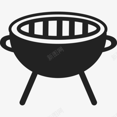 烧烤架工具和用具食物图标图标
