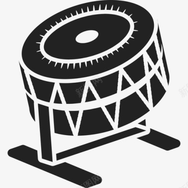 旧鼓音乐日本图标图标