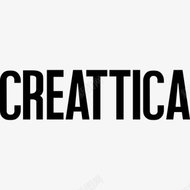 中文社交网站Creatitica社交媒体网站标识图标图标