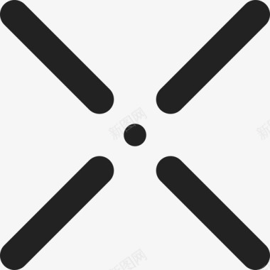 logo标识瞄准十字标志十字准星图标图标