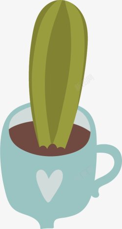 夏天绿色盆栽植物图绿植素材