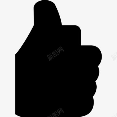 facebook手举大拇指社交facebook包图标图标