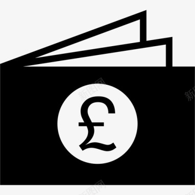 三三英镑纸币商业现金包2图标图标