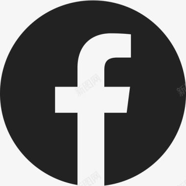 facebookFacebook圆形标志社交媒体Facebook包图标图标