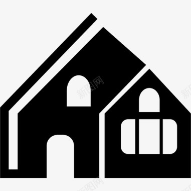 房子建筑物温馨的家图标图标