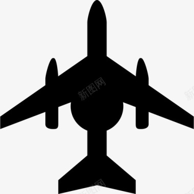 旅客飞机运输工具飞机图标图标