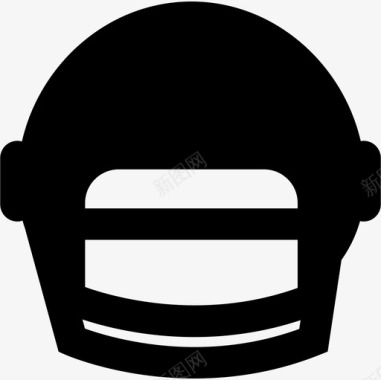 运动品牌服装橄榄球头盔运动图标图标