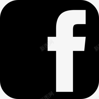 考研字体Facebook标志字体很棒填充图标图标