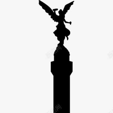 天使墨西哥独立天使纪念碑纪念碑2图标图标