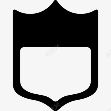 橄榄球双色徽章运动型图标图标