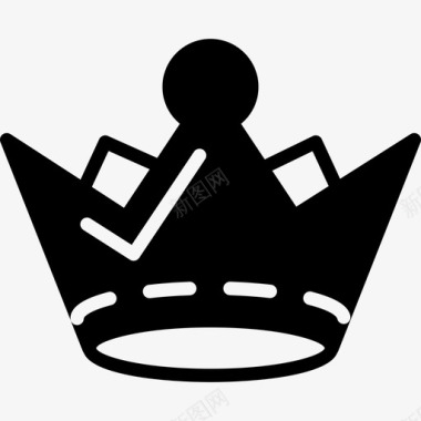 皇家复古皇冠图标图标