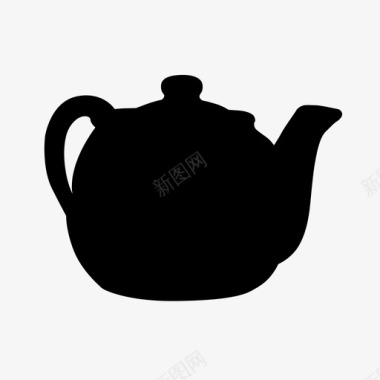 厨房logo茶壶煮沸开水图标图标