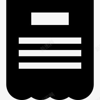 收款收据收据帐单文件图标图标