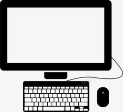 imac键盘电脑屏幕鼠标显示器mac图标高清图片