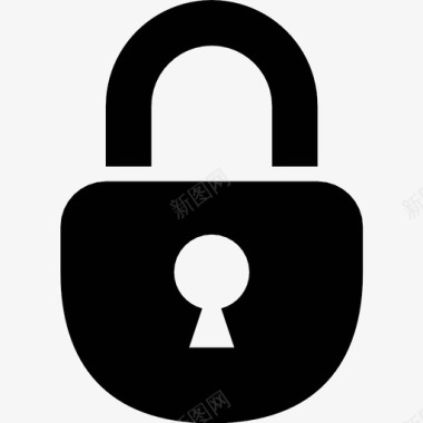 钥匙锁锁钥匙孔密码图标图标
