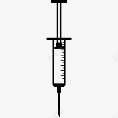 医生自我评价注射器医生药品医院注射图标图标