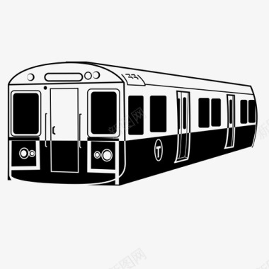 深圳地铁标识地铁红线列车车厢图标图标