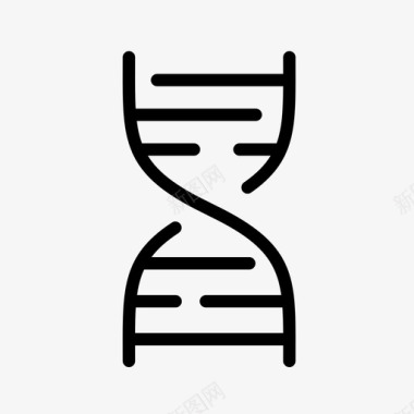 爱心生命dna人类身份图标图标