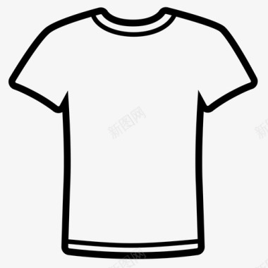 服装图标T恤服装衣服图标图标