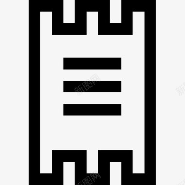 收据收据单据文件图标图标