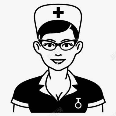医生护士病人护士性感诱人图标图标