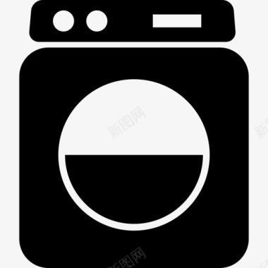 洗衣图标洗衣机电器清洁剂图标图标