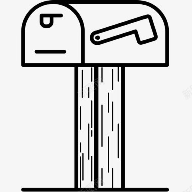 信箱邮筒图标图标