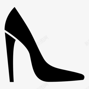 女士高跟鞋高跟鞋鞋性感图标图标
