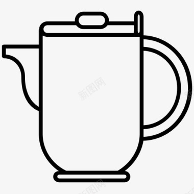 厨房logo水壶工具茶图标图标