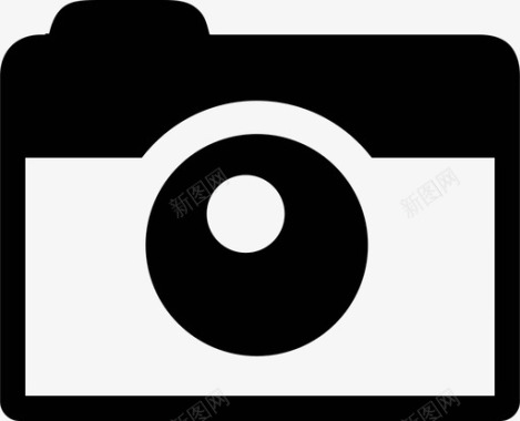 单反照相机图像镜头图标图标