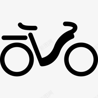 自行车骑乘车辆图标图标