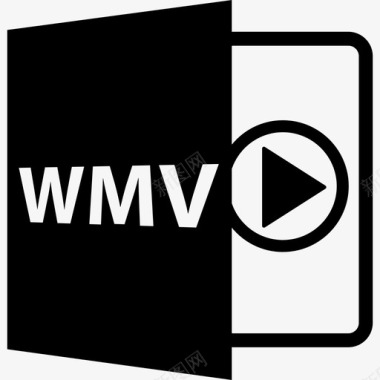 Wmv文件格式符号接口文件格式样式图标图标