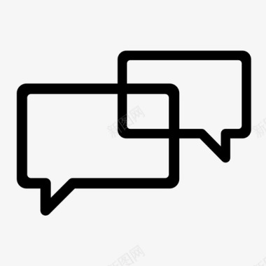 八卦太极聊天留言即时消息图标图标