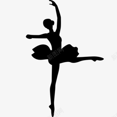 剧院芭蕾舞演员剧院人歌剧服装图标图标