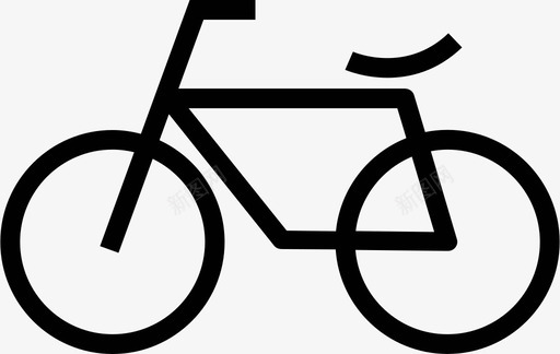 自行车脚蹬交通工具轮子图标图标
