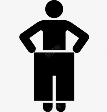 减肥肥胖超重图标图标