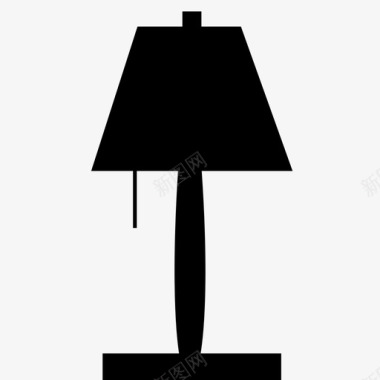灯具灯具装饰台灯图标图标