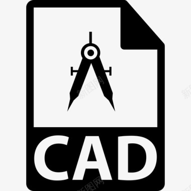 CAD格式户型Cad文件格式符号技术文件格式图标图标