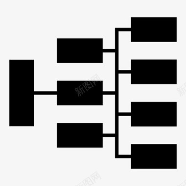 组织图表流程图括号图表图标图标