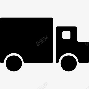 卡车搬运车运输工具图标图标
