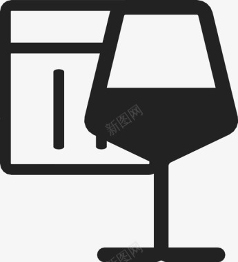 葡萄酒成熟度图标相互作用图标
