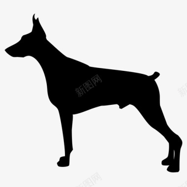狗狗动物猎犬图标图标