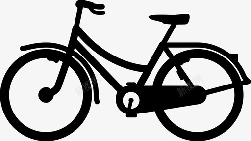 自行车城市荷兰图标图标