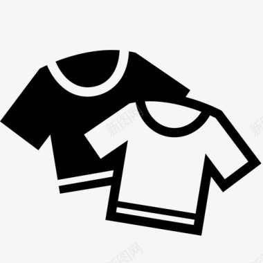 条纹T恤采购产品T恤洗衣服衣柜图标图标