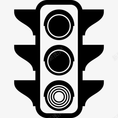 道路图标红绿灯道路安全图标图标