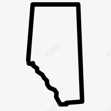 加拿大阿尔伯塔省图标图标