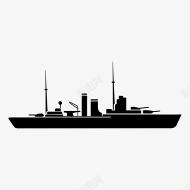 海军标志战舰潜艇海洋图标图标